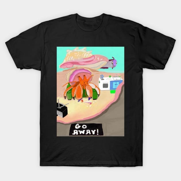 The Hermit T-Shirt by pinkyjain Fun Art